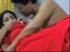 Visaka School Girl With Her Teacher Das